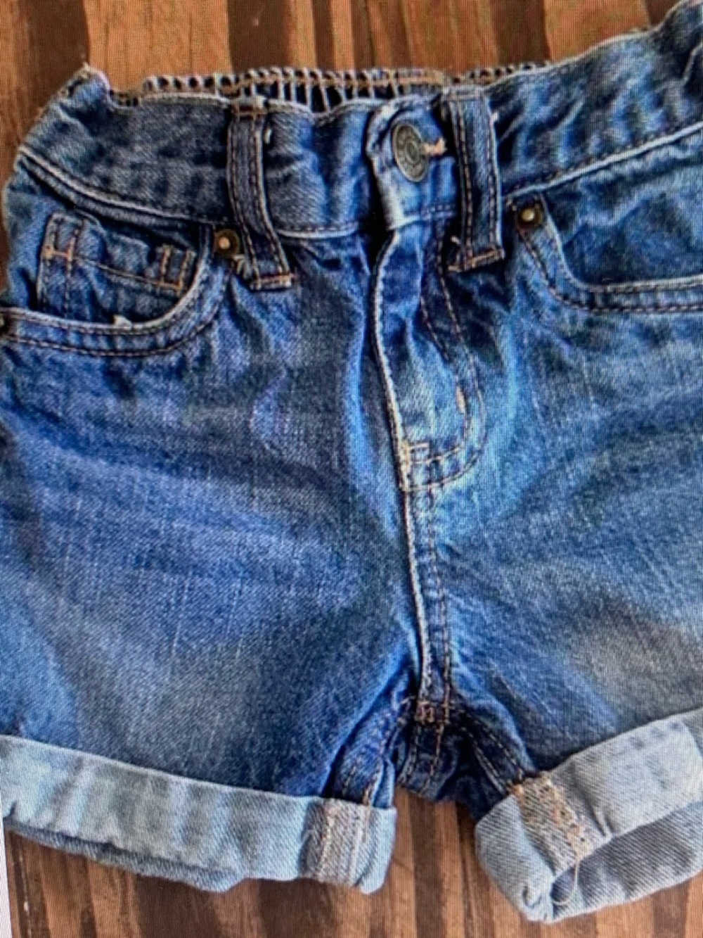 Classic Blue Denim kids Shorts
